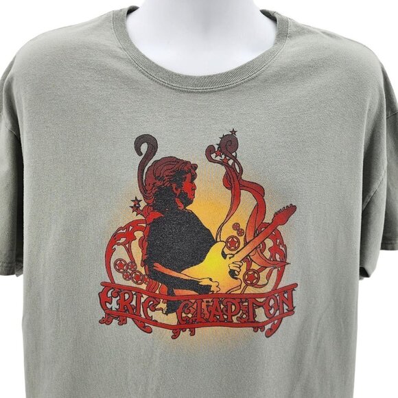 Hanes Eric Clapton World Tour 2006/07 Graphic T-Shirt Mens XL - Picture 2 of 9